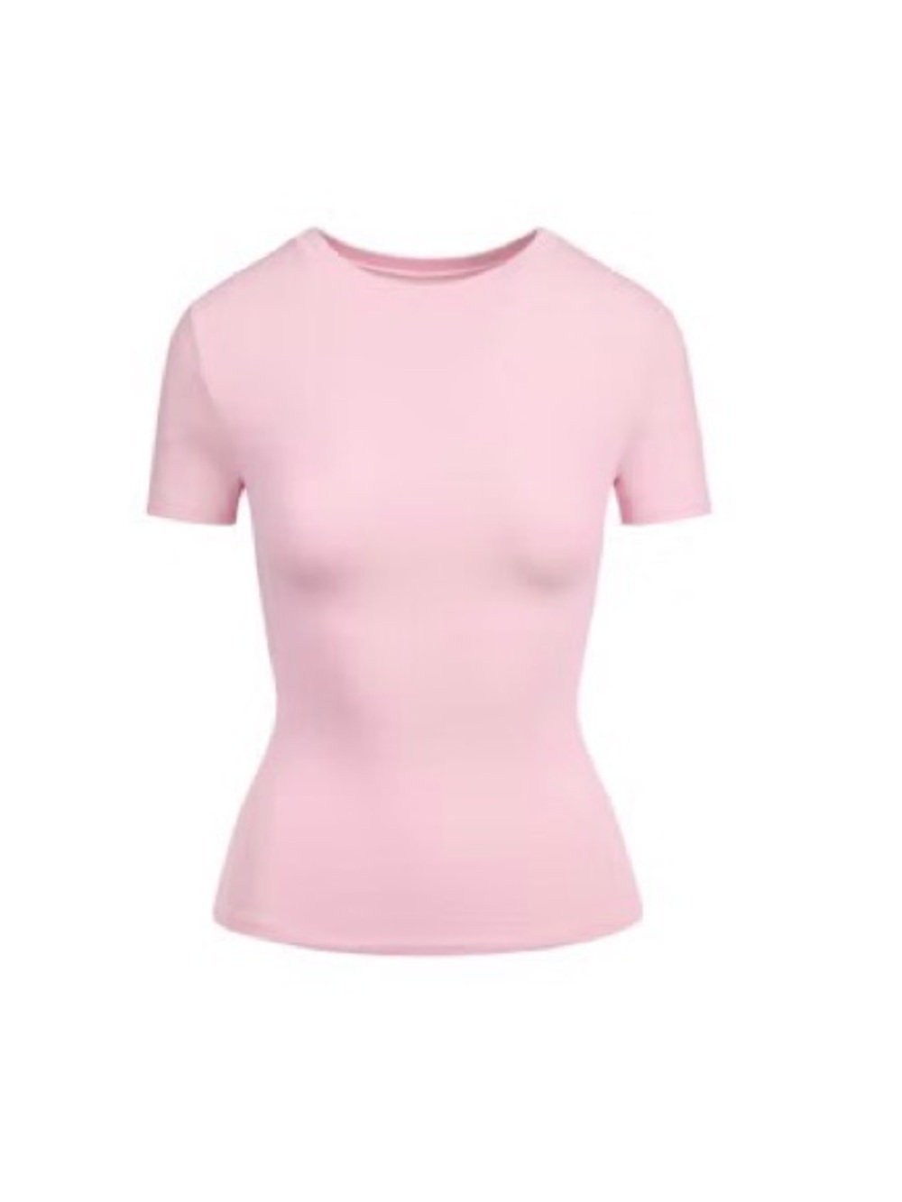 Skims pink cotton jersey t shirt size m